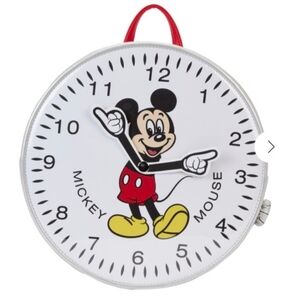 Mickey Mouse Round Clock Bag
